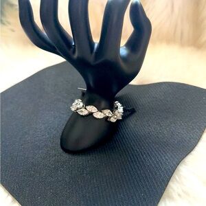 GARDENIA Elegant Silver Bracelet Cubic Zirconia